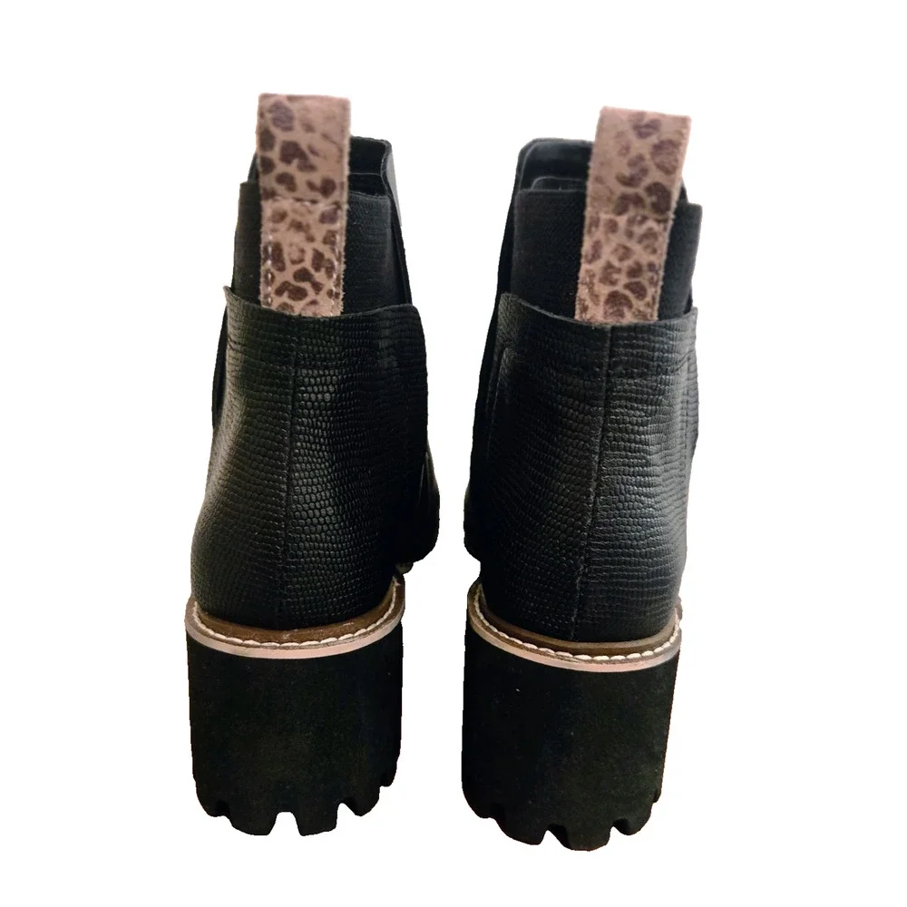 Dolce Vita Huey H2O Waterproof Black Bootie 8 - Picture 6 of 12